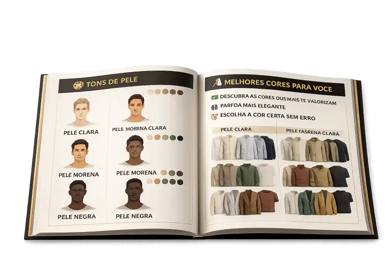 mockup guia de cores
