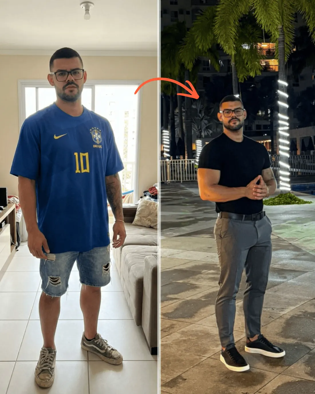 Antes e depois 1
